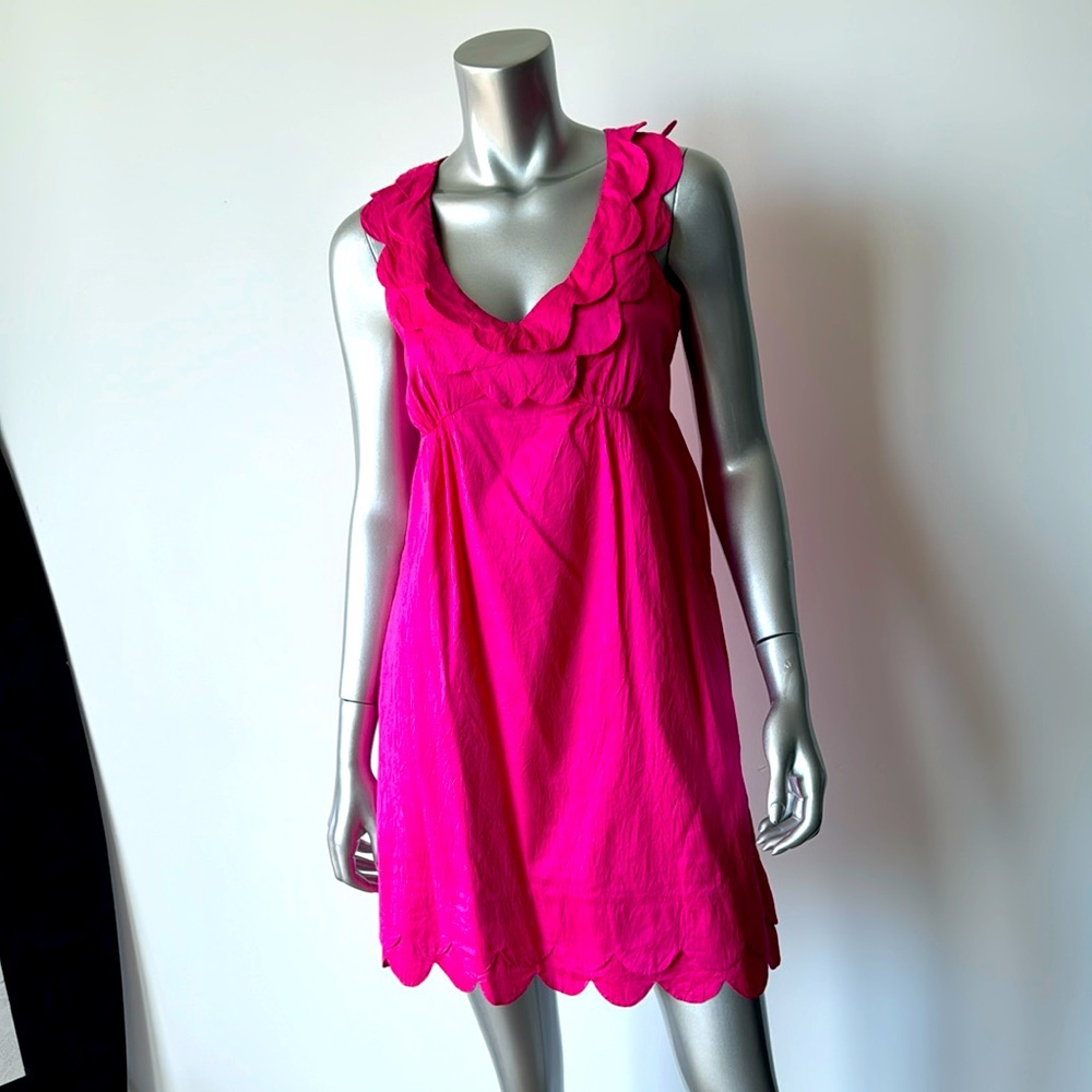 Barbie, pink 100% silk rare find Calypso Saint Bart dress